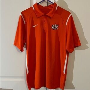 Nike Mens Athletic Trainer Team Issue USA Baseball golf polo tennis shirt S Sewn